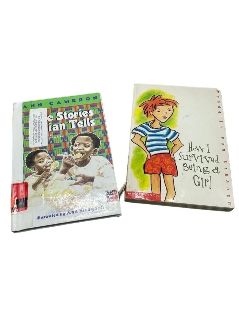 set of 2 children's chapter books bedtime story time random youth READ